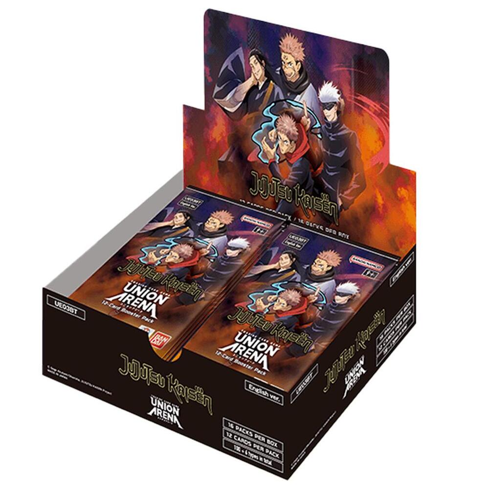 Union Arena Jujutsu Kaisen - Booster Box - Jujutsu Kaisen (UE03BT)