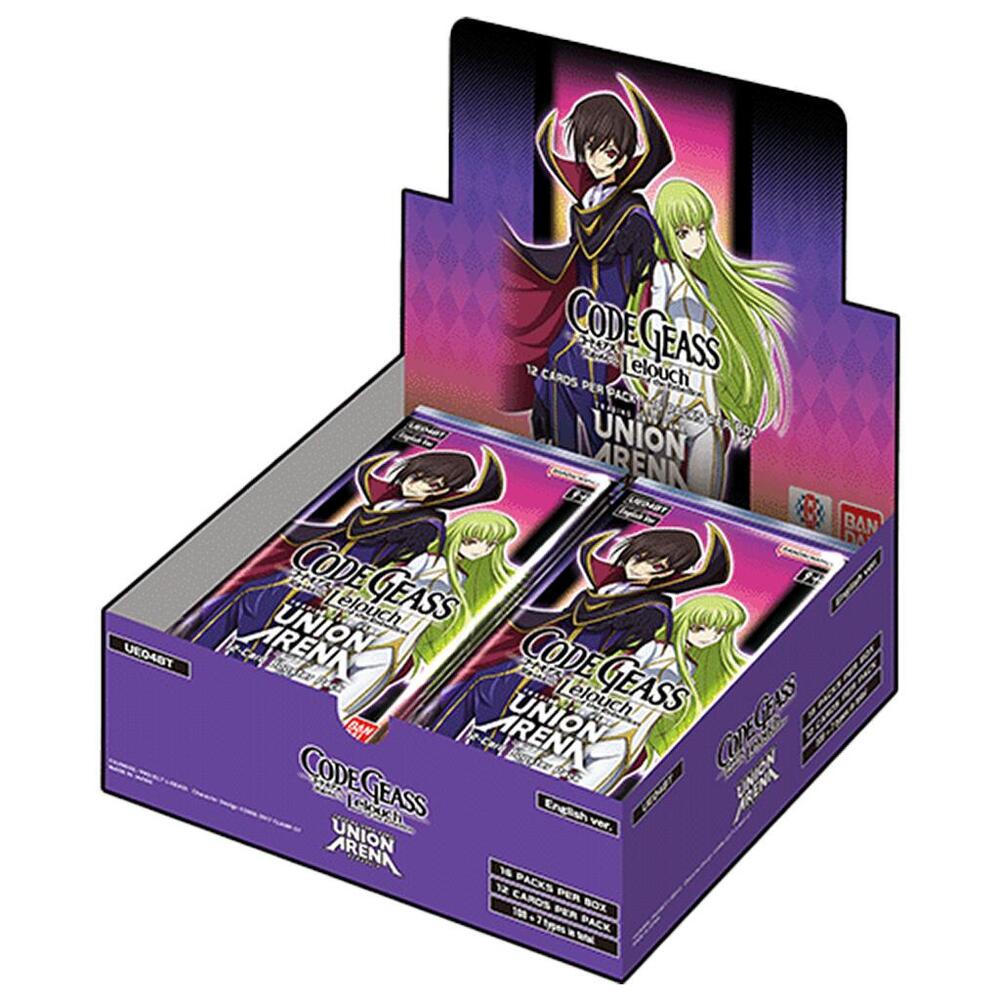 Union Arena Code Geass: LeLouch of the Rebellion - Booster Box - Code Geass: Lelouch of the Rebellion (UE04BT)