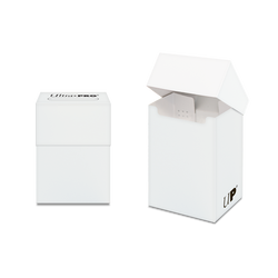 Ultra PRO: 80+ Deck Box - White