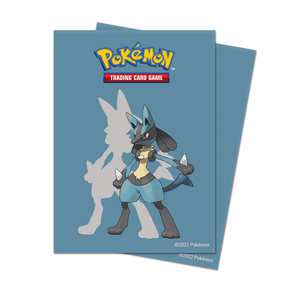 Ultra PRO: Standard 65ct Sleeves - Pokemon (Lucario)