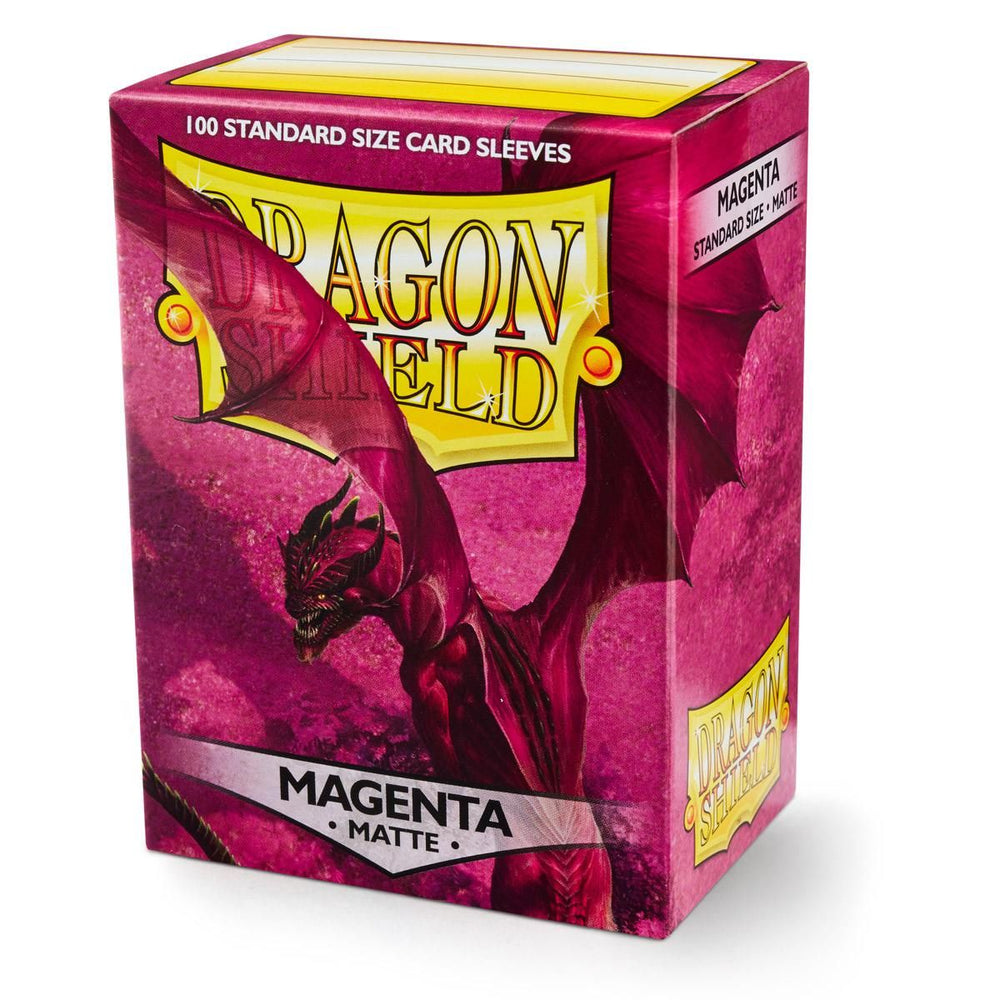 Dragon Shield: Standard 100ct Sleeves - Magenta (Matte)